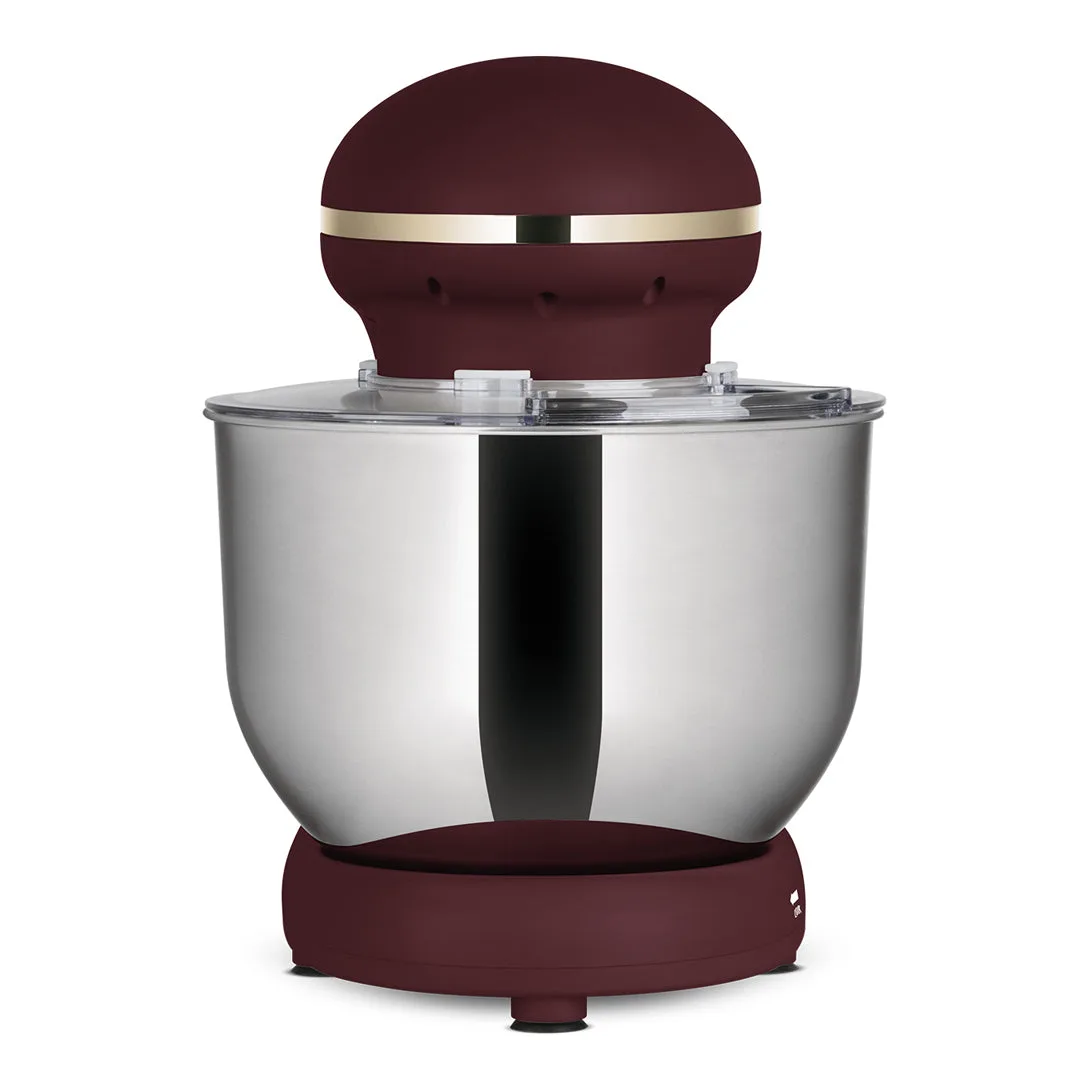 Mixer cu Bol din Inox de 1300W (6 L), Bordeaux — 2
