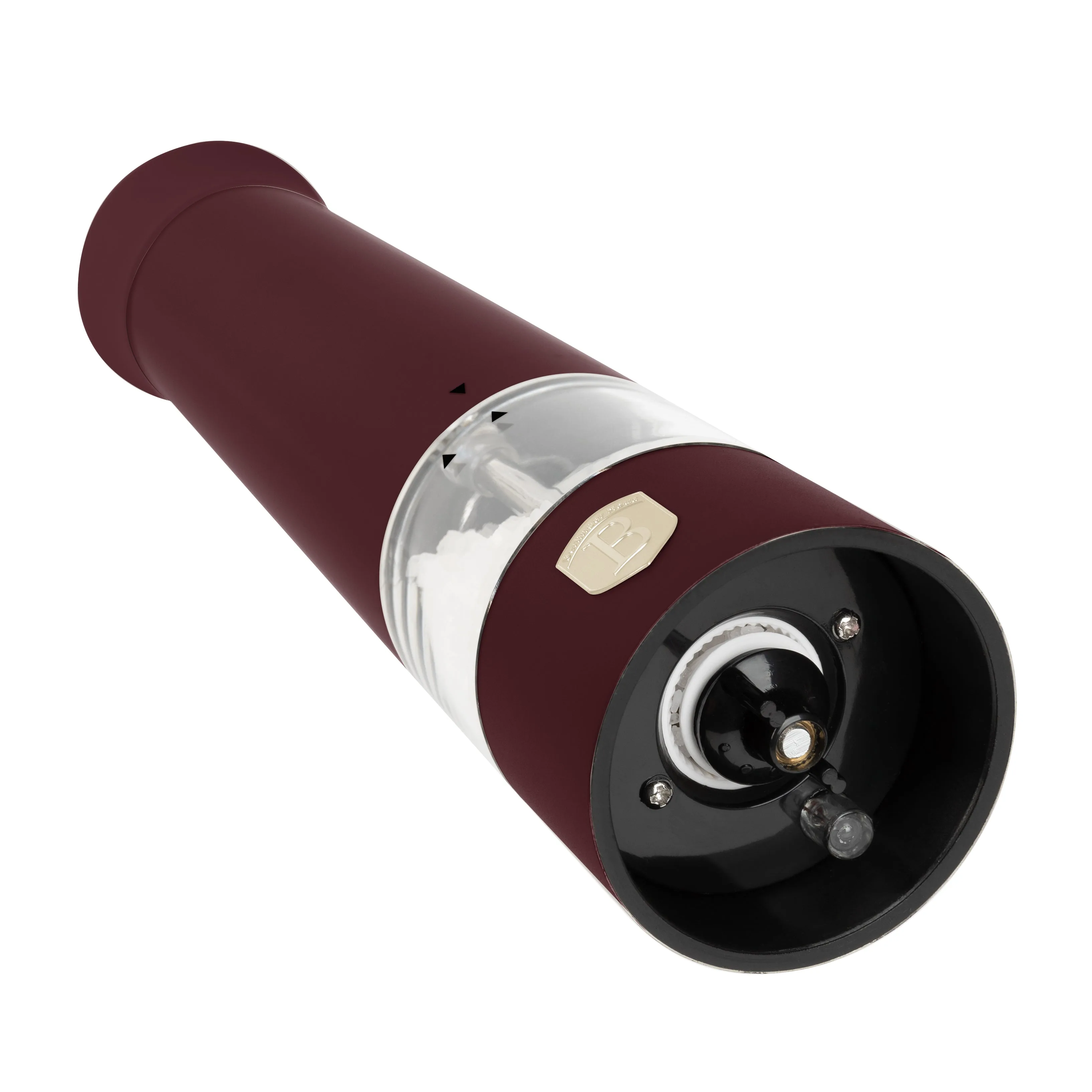 Set 2 Râșnițe Electrice pentru Sare și Piper, Bordeaux — 3