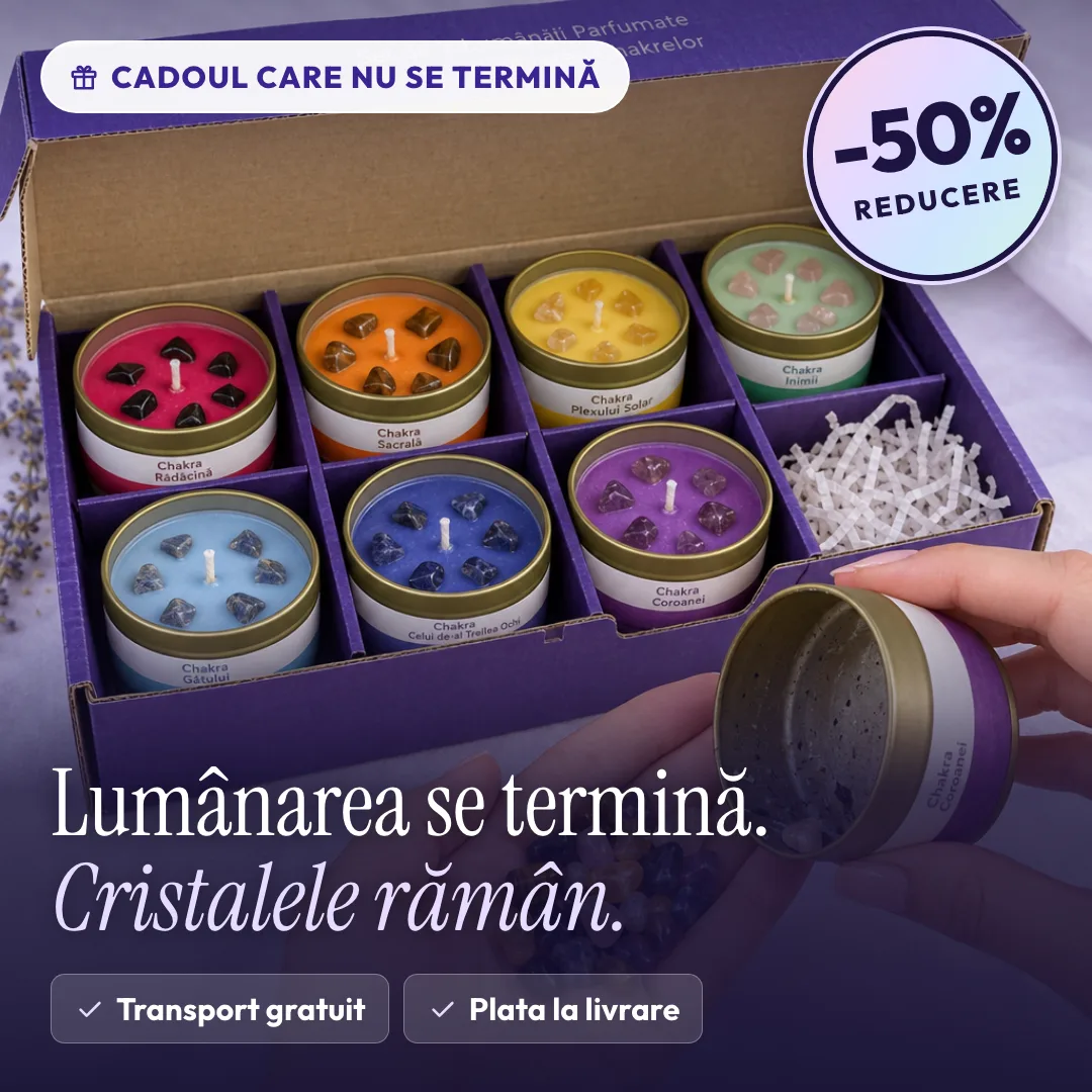 Lumânări Zendra – Cristalele